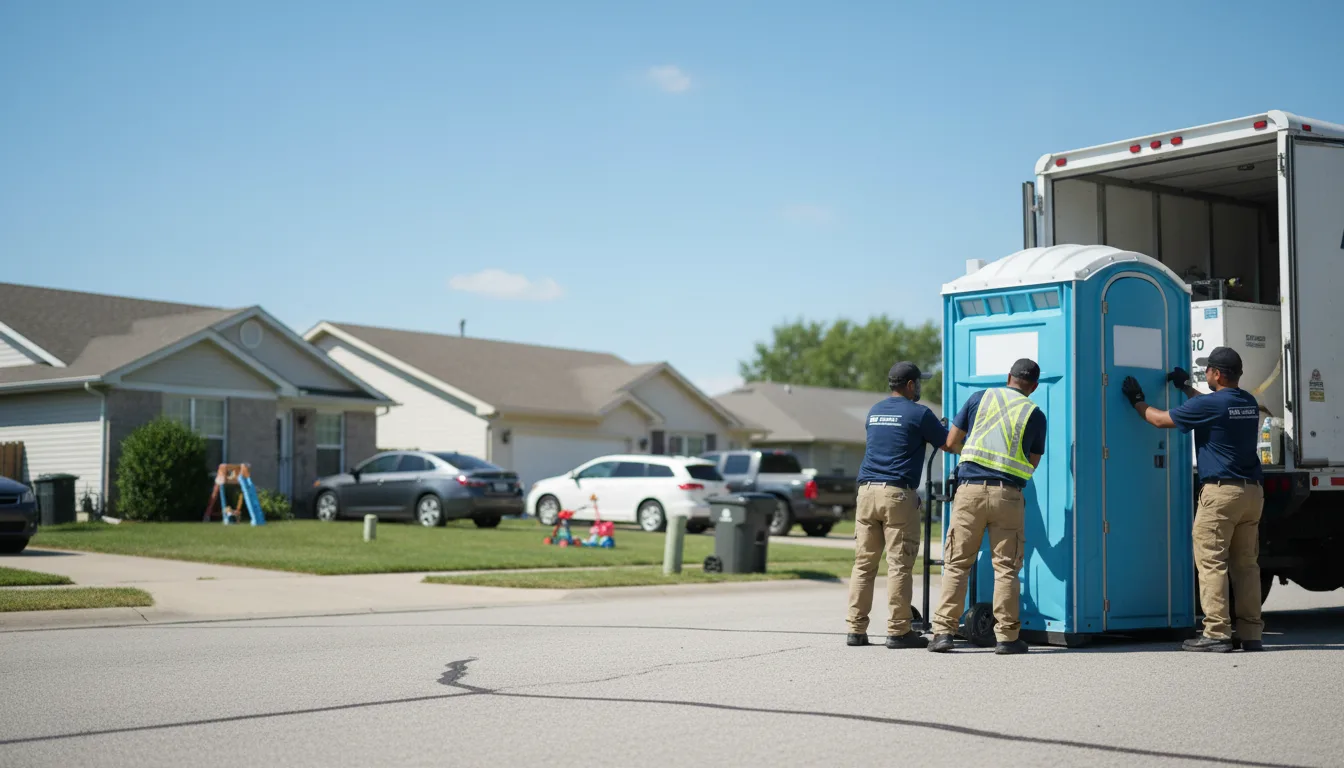 Standard Porta Potty Rentals in Stark, KS near me